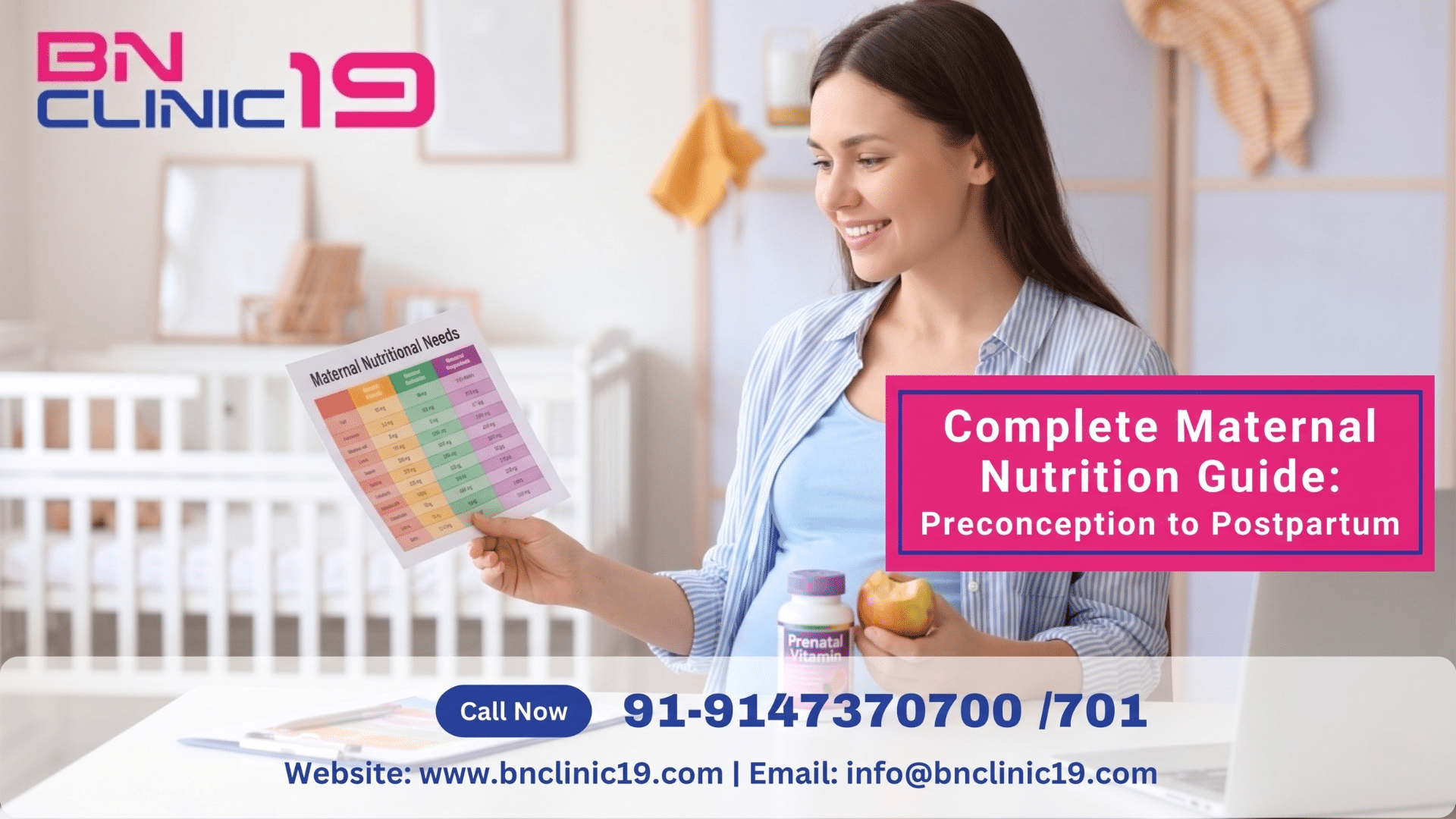 Complete Maternal Nutrition Guide: Preconception to Postpartum